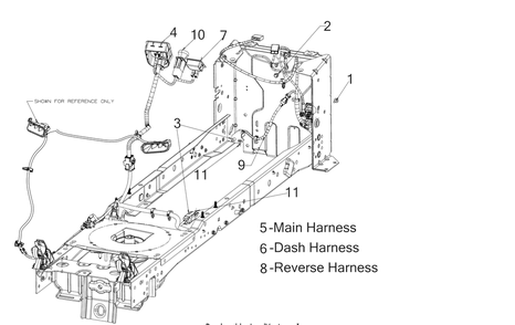 Electrical Diagram and Parts List for XT1-LT50KH (13AQA1CZ210)(2019) Cub Cadet Lawn Tractor